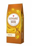 Чай черный Lovare Golden Ceylon, листовой, 80г