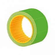 Етикет-стрічка прямокутна Economix, зелена 26*16 мм (500 шт/рул)