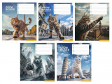Зошит 24 л клітинка 3451 Cats 2025 уні