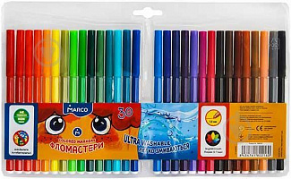 Фломастери Marco Super Washable 30 кол (3)