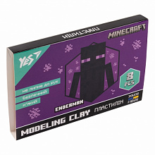 Пластилін YES, 8 кол., 160г  "Minecraft" (3)