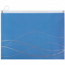 Папка на блискавці zip-lock, А4 Waves-2 (5)