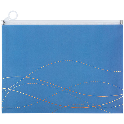Папка на блискавці zip-lock, А4 Waves-2 (2)