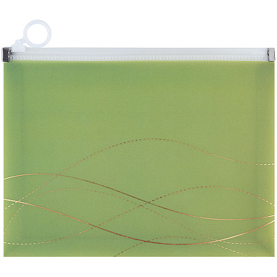 Папка на блискавці zip-lock, А5+ Waves-3 (2)