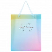 Пакет пластиковий подарунковий 32х27см, Just for you-1 (4)