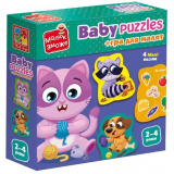 Гра розвиваюча Vladi Toys пазли картонні з гро...