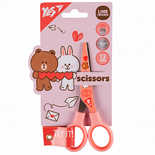 Ножиці дитячі 13 см Yes Line Friends принт на лезі (5)