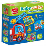 Гра розвиваюча Vladi Toys пазли картонні з гро...