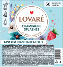Чай бленд чорного та зеленого 2г*50, пакет, "Shampagne splashes", LOVARE (3)