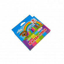 Крейда кольорова Jumbo 6 шт iTEM квадратна уп.картон (3)