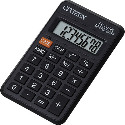 Калькулятор кишеньковий Citizen LC-310 (2)
