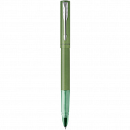 Ручка-роллер Parker Vector 17 XL Metallic Green CT RB, синяя