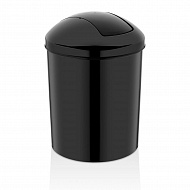 Емкость Rulopak для мусора 15л, черный, пластик, 30*25см.