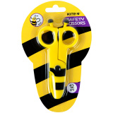 Ножиці  дитячі пластикові, безпечні, 12см Bee