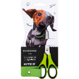 Ножиці дитячі 13 см Kite Dogs гумові вставки