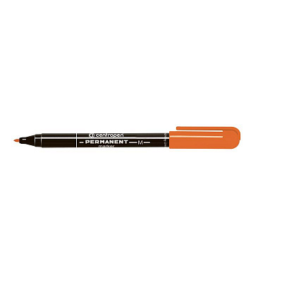Маркер перманентний Centropen 2846 1 мм помаранчевий