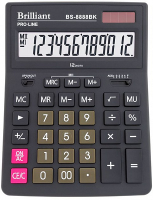 Калькулятор Brilliant BS-8888BK 12 разр. (2)