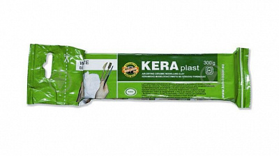 Пластилін Keraрlast 300 г білий (2)
