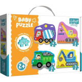 Пазлы Baby Classic Строительные транспортные с...