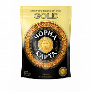 Кофе растворимый Чорна Карта Gold, пакет,120г