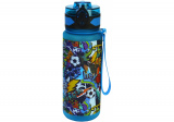 Пляшка для води Graffiti, 500 мл, блакитна
