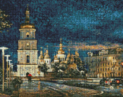 Алмазна мозаїка Софійська площа 40х50 см