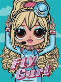 Картина за номерами обкладинка L.O.L. Fly Gurl...