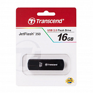 Флеш-драйв Transcend JetFlash 350 16GB Black