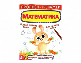 Прописи Вчимося писати праивльно Математика (3)