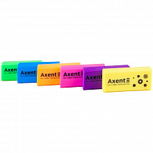 Гумка Axent Neon, асорті (4)