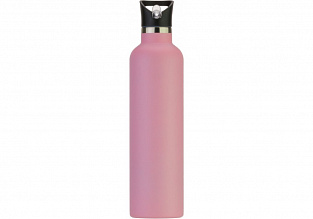 Термопляшка 1000мл. Optima Pink рожева (4)