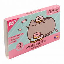 Пластилін YES, 8 кол., 160г "Pusheen" (3)