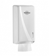Диспенсер Rulopak для туалетной бумаги в пачках, пластиковый, белый, 14*12,6*28см.