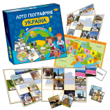 Гра настільна Лото географічне Україна