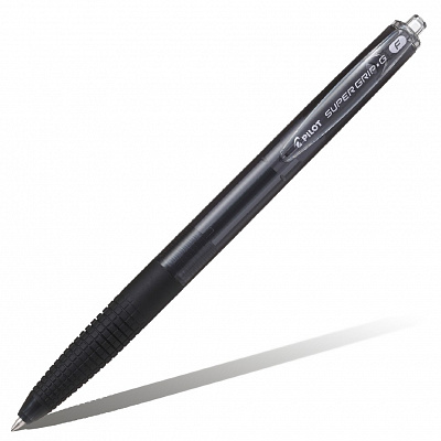 Ручка масляна Pilot BPGG-8R-F-BB 0,7 мм, чорна (2)