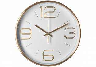Часы настенные металл Optima MASTER d-25,2 см, белый (4)