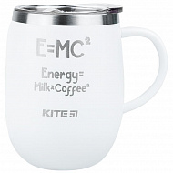 Термокружка Energy Milk Coffee 360 мл, белая