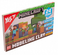 Пластилін Yes Minecraft 24 цв 480г