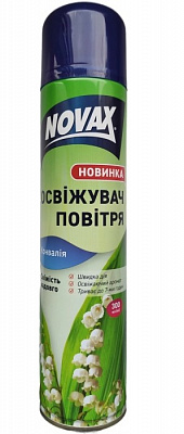 Освіжувач повітря 300 мл ТМ NOVAX "Конвалія"