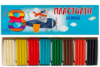 Пластилін Jumbi 8 кол 144 г (3)