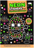 Розмальовка з неоновими наліпками Neon Sticker...
