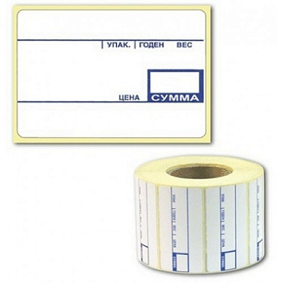 Термоэтикетка з другом  ECO 58*40 (600)
