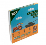 Пластилін YES, 12 кол., 240г "8 bit"