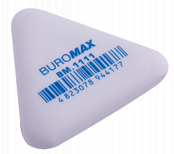 Гумка Buromax, біла (3)