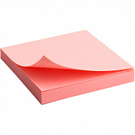 Блок бумаги с липким слоем Axent 75*75*100 л розовый пастель