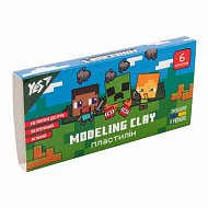 Пластилін Yes Minecraft 6 кол 120г