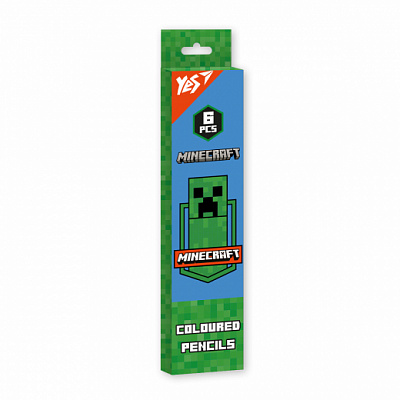 Олівці Yes Minecraft Creeper 6 кол