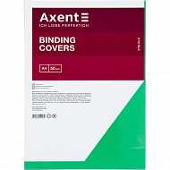 Обложка пластик Axent 180 мкм прозрачная зеленая 50 шт