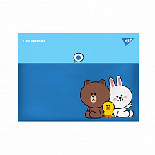 Папка-конверт YES A4 на кнопці "Line Friends" (3)
