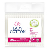 Lady Cotton Палички ватні в поліетиленовому па...